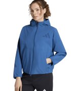 adidas Sportswear Худи с цип и джобове - Син