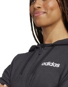 adidas Sportswear Худи с цип и лого Бял/Черен