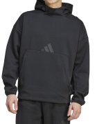 adidas Sportswear Худи Z.N.E. с паднали ръкави Черен