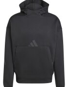 adidas Sportswear Худи Z.N.E. с паднали ръкави Черен