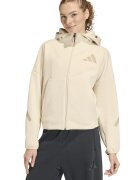 adidas Sportswear Худи Z.N.E. с паднали ръкави и скосени джобове Бежов