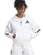 adidas Sportswear Худи Z.N.E. с паднали ръкави и скосени джобове Бял