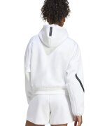 adidas Sportswear Худи Z.N.E. с паднали ръкави и скосени джобове Бял