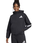 adidas Sportswear Худи Z.N.E. с паднали ръкави и скосени джобове - Черен/Бял