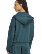 adidas Sportswear Худи Z.N.E. с паднали ръкави и скосени джобове Тъмнозелен