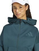 adidas Sportswear Худи Z.N.E. с паднали ръкави и скосени джобове Тъмнозелен
