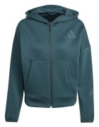 adidas Sportswear Худи Z.N.E. с паднали ръкави и скосени джобове Тъмнозелен