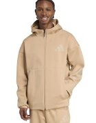 adidas Sportswear Худи Z.N.E. с цип Бежов/Тъмнобежово