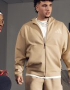 adidas Sportswear Худи Z.N.E. с цип Бежов/Тъмнобежово