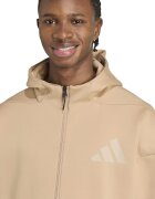 adidas Sportswear Худи Z.N.E. с цип Бежов/Тъмнобежово