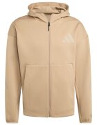 adidas Sportswear Худи Z.N.E. с цип Бежов/Тъмнобежово
