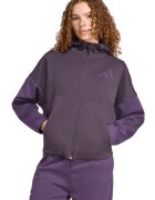 adidas Sportswear Худи Z.N.E с цип и паднали ръкави Виолетов/Тъмновиолетов