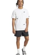 adidas Sportswear Къс панталон с джобове встрани Бял/Черен
