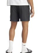 adidas Sportswear Къс панталон с джобове встрани Бял/Черен