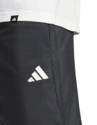 adidas Sportswear Къс панталон с джобове встрани Бял/Черен