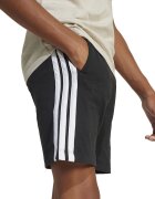 adidas Sportswear Къс панталон с връзка и джобове встрани Черен