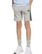 adidas Sportswear Къс панталон с връзка и джобове встрани Tъмносив