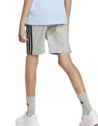 adidas Sportswear Къс панталон с връзка и джобове встрани Tъмносив