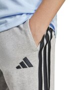 adidas Sportswear Къс панталон с връзка и джобове встрани Tъмносив