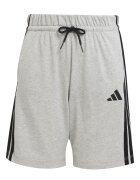 adidas Sportswear Къс панталон с връзка и джобове встрани Tъмносив