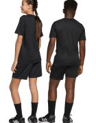 adidas Sportswear Къс спортен екип с лого Черен/Сив