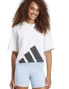 adidas Sportswear Къса свободна тениска Essential Бял