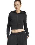 adidas Sportswear Късо худи с лого Черен