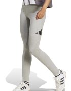 adidas Sportswear Клин с висока талия и лого Черен/Светло сив