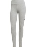 adidas Sportswear Клин с висока талия и лого Черен/Светло сив