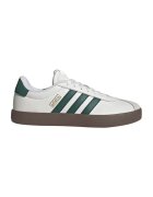 adidas Sportswear Кожени спортни обувки VL Court 3.0 - Слонова кост/Тъмнозелен