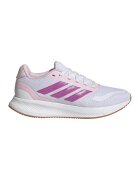 adidas Sportswear Мрежести спортни обувки Run Falcon 5 - Бял/Светло сив/Фанданго розово