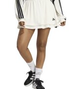 adidas Sportswear Набрана пола с контрастни кантове Черен/Мръснобял
