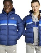 adidas Sportswear Непромокаемо зимно яке с капитониране Пастелносин/Тъмносин
