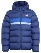 adidas Sportswear Непромокаемо зимно яке с капитониране Пастелносин/Тъмносин