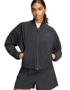 adidas Sportswear Олекотено свободно яке Z.N.E с ниска овална яка - Черен