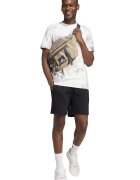 adidas Sportswear Памучен къс панталон Черен