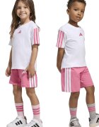 adidas Sportswear Памучна тениска и къс панталон
