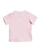 adidas Sportswear Памучна тениска и къс панталон - 2 части Фуксия/Бял/Прашно розово