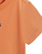 adidas Sportswear Памучна тениска и къс панталон - 2 части Тъмносин/Бледооранжев