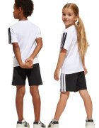 adidas Sportswear Памучна тениска и къс панталон Черен/Бял