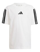 adidas Sportswear Памучна тениска и къс панталон Черен/Бял