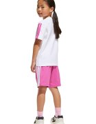 adidas Sportswear Памучна тениска и къс панталон Фуксия/Бял