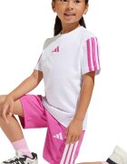 adidas Sportswear Памучна тениска и къс панталон Фуксия/Бял