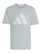 adidas Sportswear Памучна тениска и шорти - 2 части Светлозелен