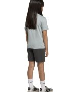 adidas Sportswear Памучна тениска и шорти - 2 части Светлозелен