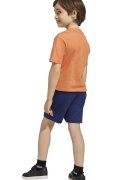adidas Sportswear Памучна тениска и шорти - 2 части Тъмносин/Бледооранжев