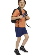 adidas Sportswear Памучна тениска и шорти - 2 части Тъмносин/Бледооранжев