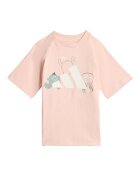 adidas Sportswear Памучна тениска и шорти Tiro_Nster Праскова