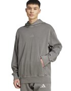 adidas Sportswear Памучно худи с лого - Tъмносив
