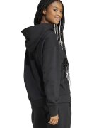 adidas Sportswear Памучно худи с рипс Черен
